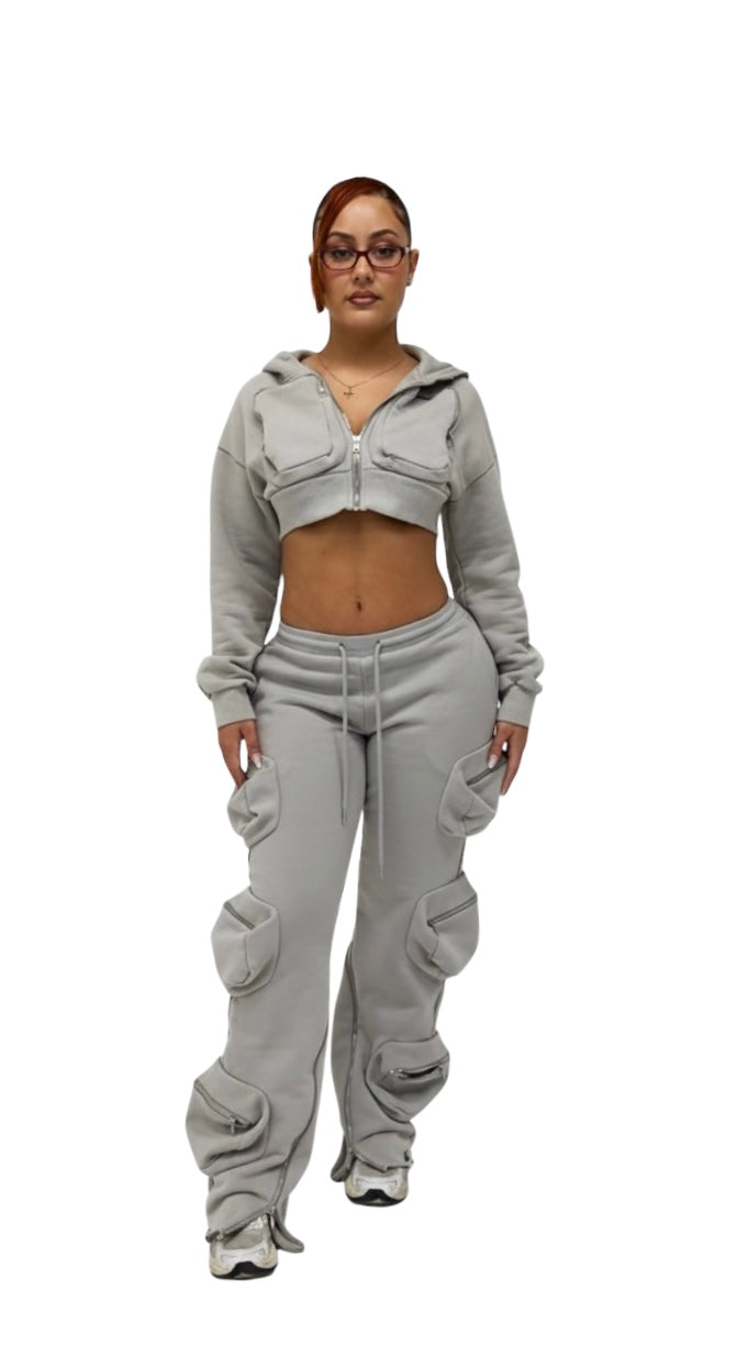 Makisu Pants - Cool Grey